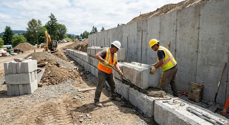 Block Wall Installation in Ansonia, CT