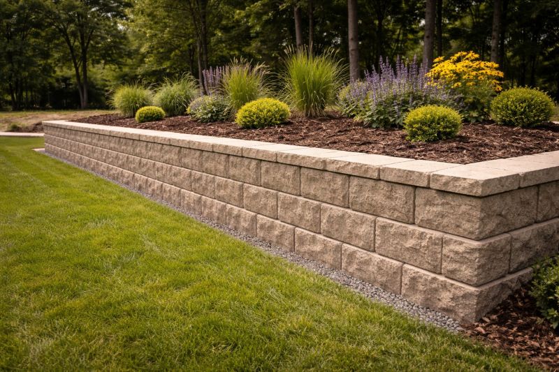 Block Wall Installation in Durham, CT