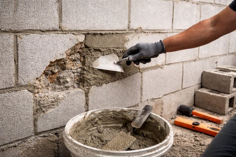 Block Wall Repair in Derby, CT