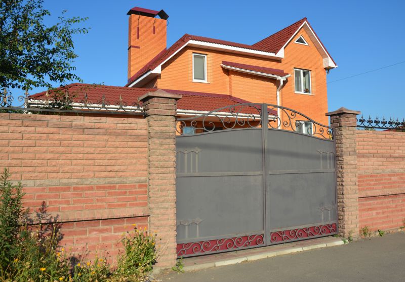 Brick Fence Installation in Guilford, CT