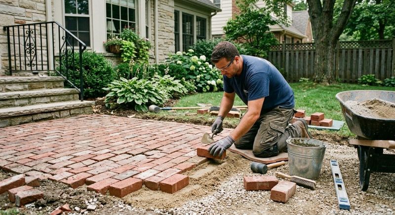 Brick Flatwork Repair in Meriden, CT