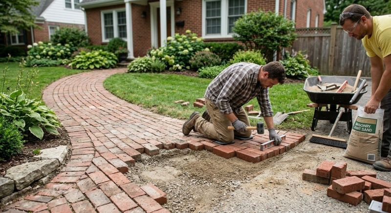 Brick Flatwork Repair in Old Saybrook, CT
