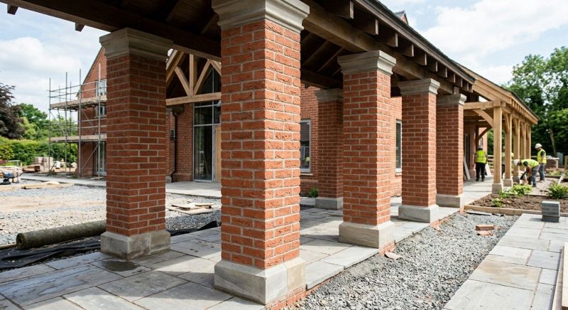 Brick Foundation Installation in Guilford, CT