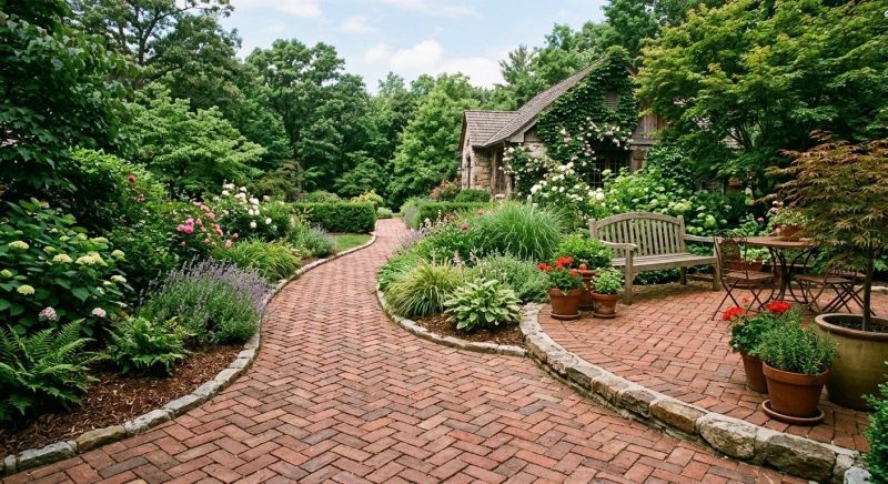 Brick Hardscaping Installation in East Berlin, CT