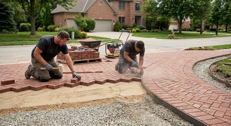 Brick Hardscaping Installation in Haddam, CT
