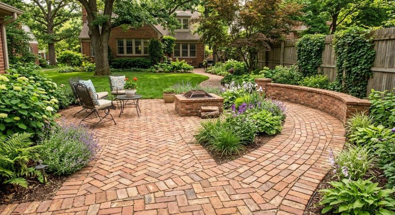 Brick Hardscaping Installation in Wallingford, CT