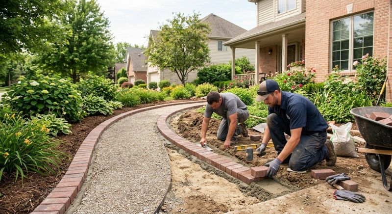 Brick Hardscaping Installation in Westbrook, CT