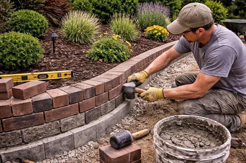 Brick Landscaping Service in Madison, CT