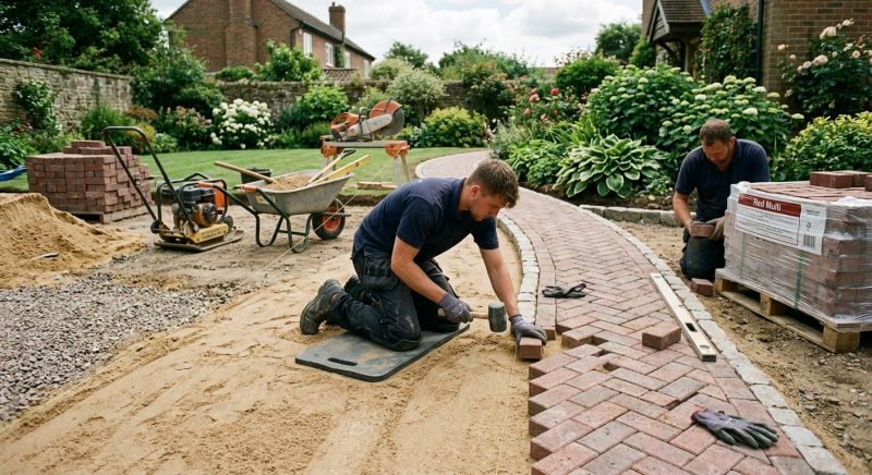 Brick Paving Installation in Berlin, CT