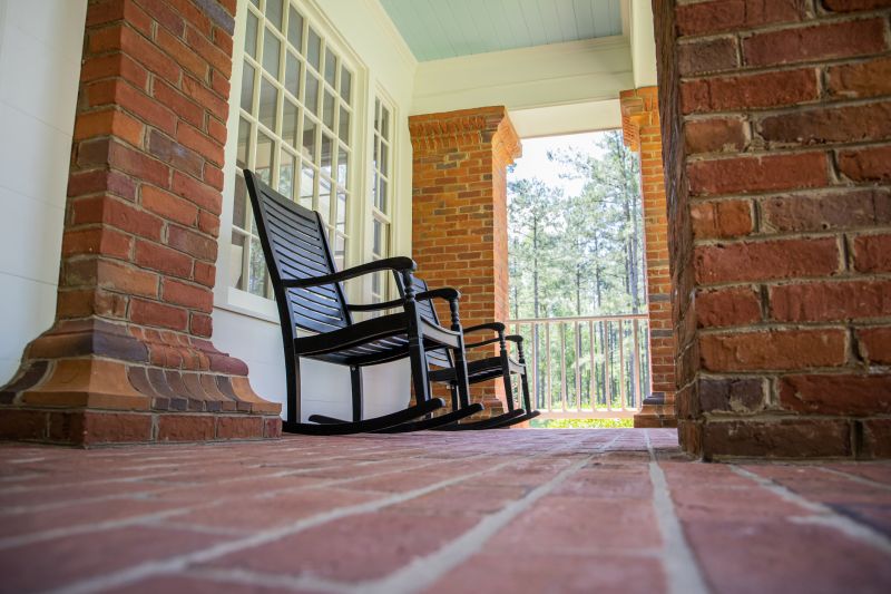 Brick Porch Installation in Guilford, CT