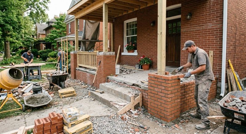 Brick Renovation in Guilford, CT