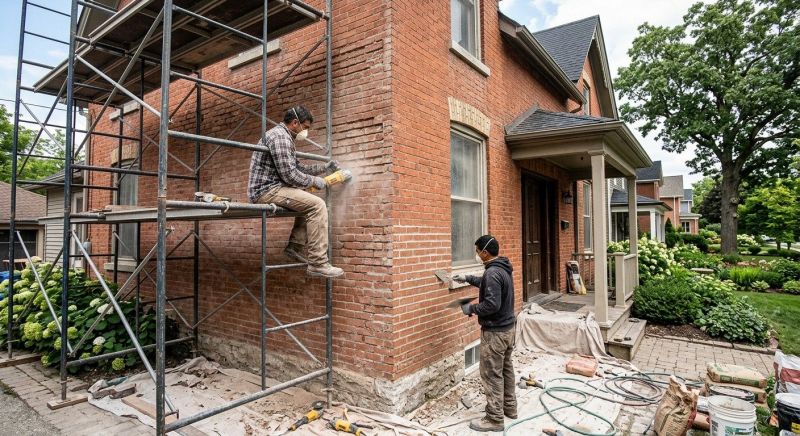 Brick Restoration in Cutchogue, NY