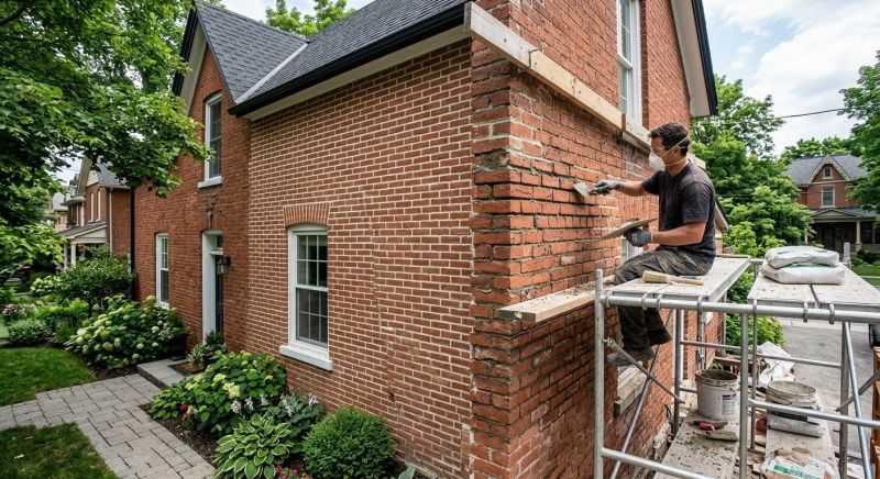 Brick Restoration in East Haddam, CT