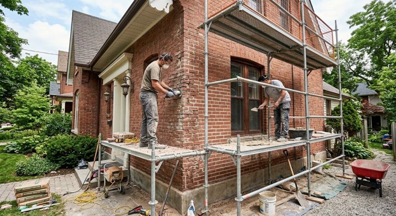 Brick Restoration in East Hampton, CT