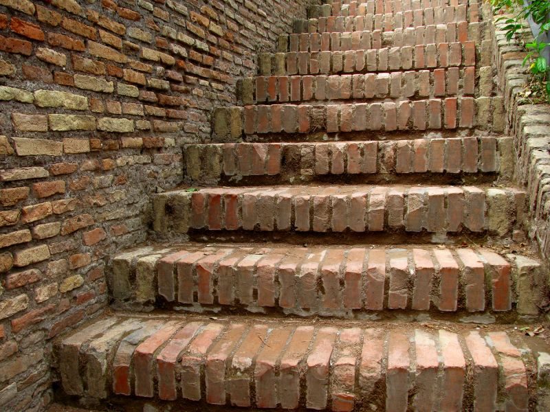 Brick Stairs Installation in Guilford, CT