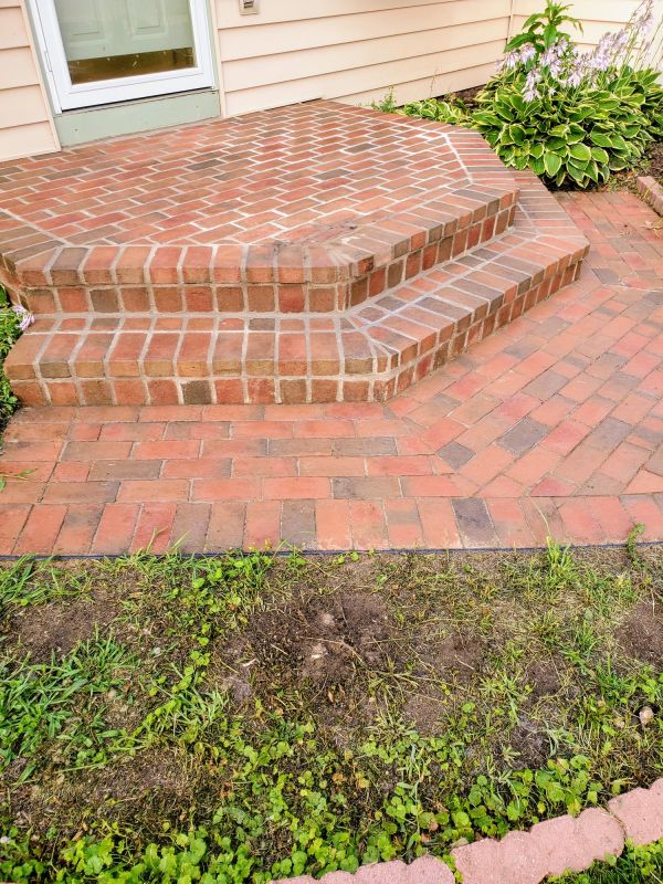 Brick Stoop Repair in Guilford, CT