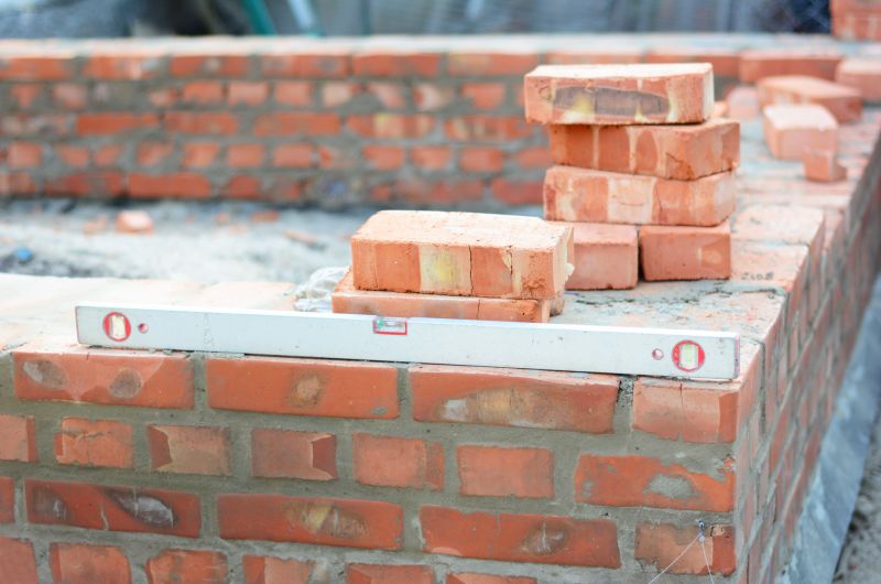 Brick Wall Installation in Middletown, CT