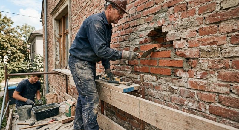 Brick Wall Repair in Cheshire, CT