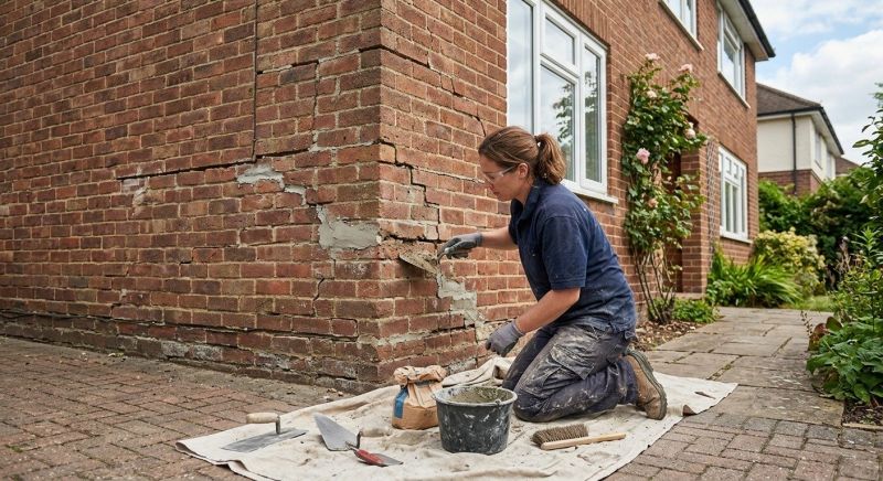 Brick Wall Repair in Haddam, CT