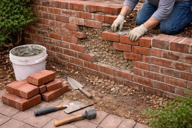 Brick Wall Repair in New Haven, CT