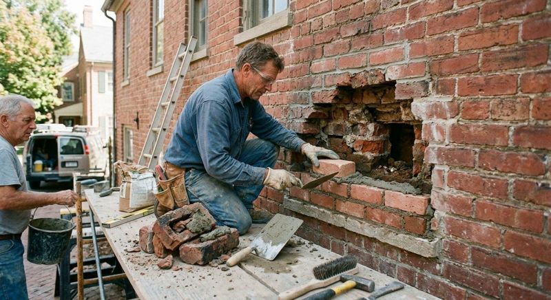 Brickwork Installation in Cutchogue, NY