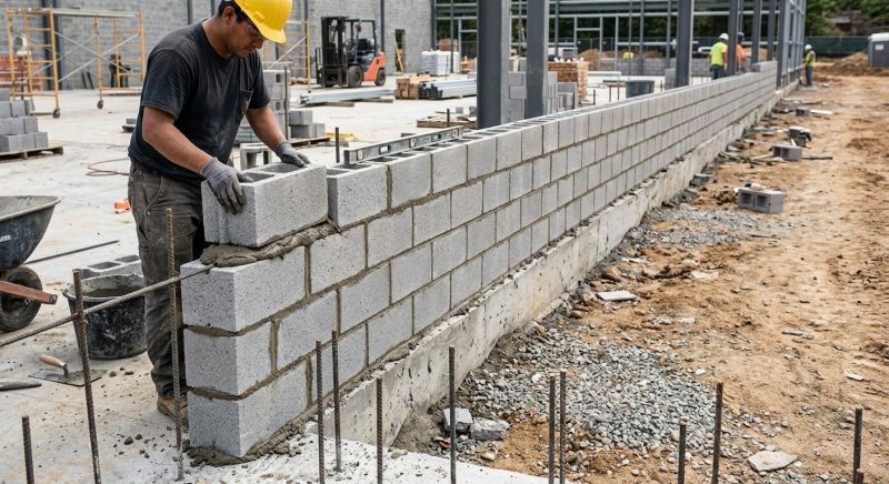 Cinder Blocks Installation in Ansonia, CT