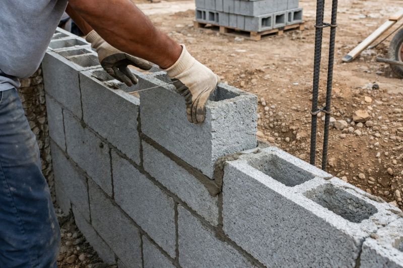 Cinder Blocks Installation in Guilford, CT