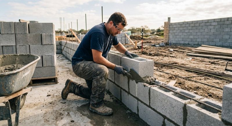 Cinder Blocks Installation in Orange, CT