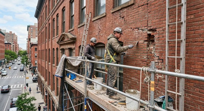 Commercial Masonry Repair in East Hampton, CT