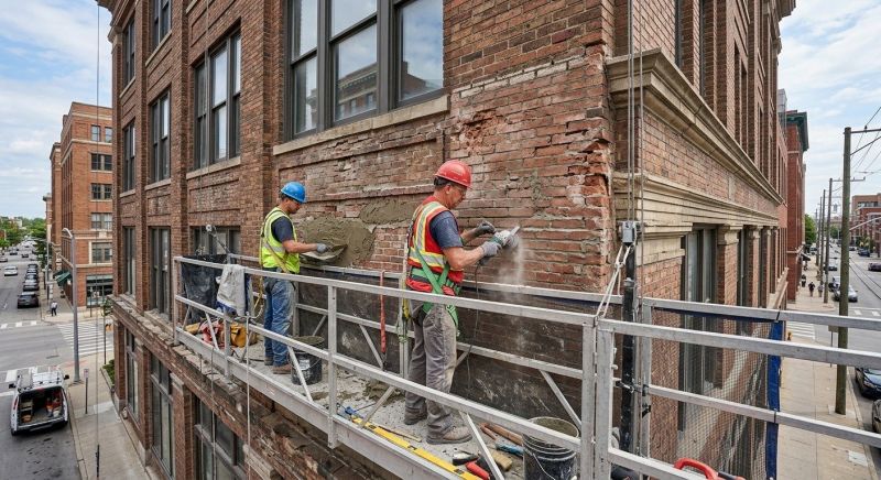 Commercial Masonry Repair in Woodbridge, CT