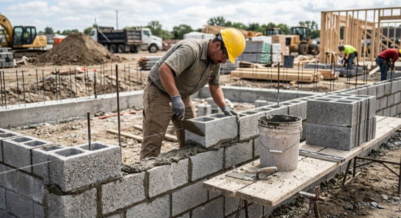Concrete Blocks Installation in Clinton, CT