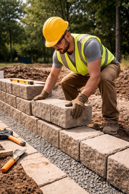 Concrete Blocks Installation in Guilford, CT