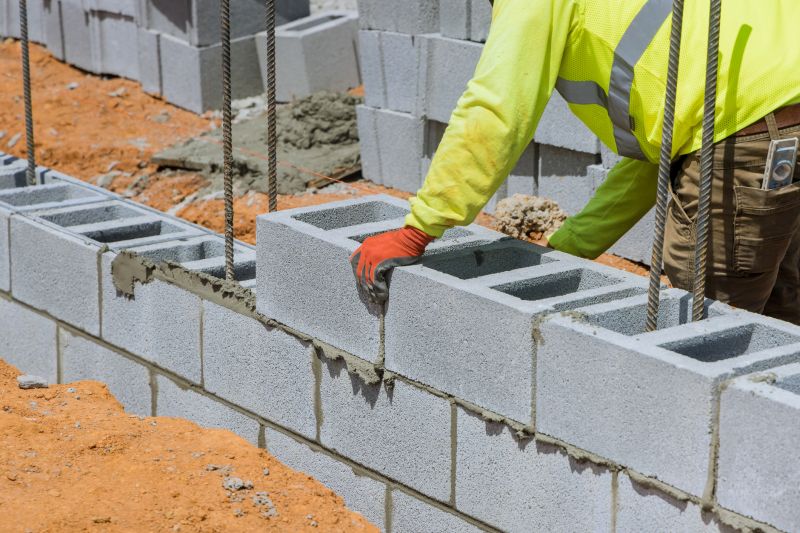 Concrete Blocks Installation in Naugatuck, CT