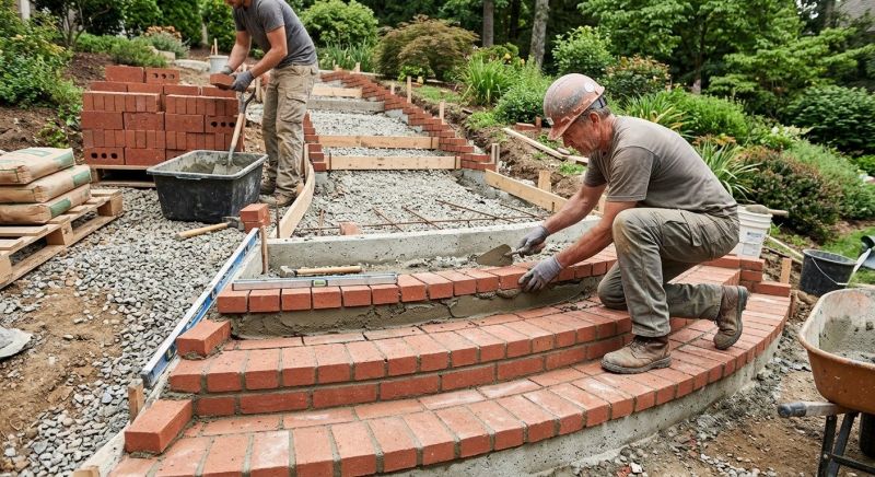 Masonry Steps Installation in Guilford, CT