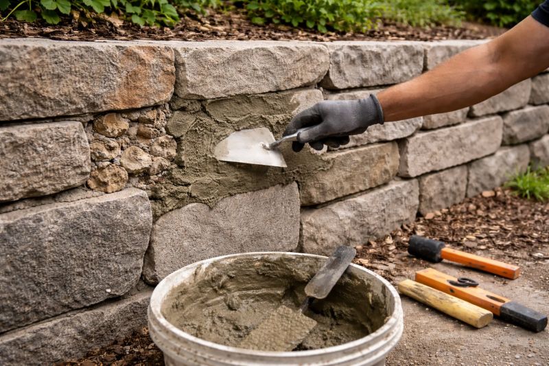 Retaining Wall Repair in Hamden, CT