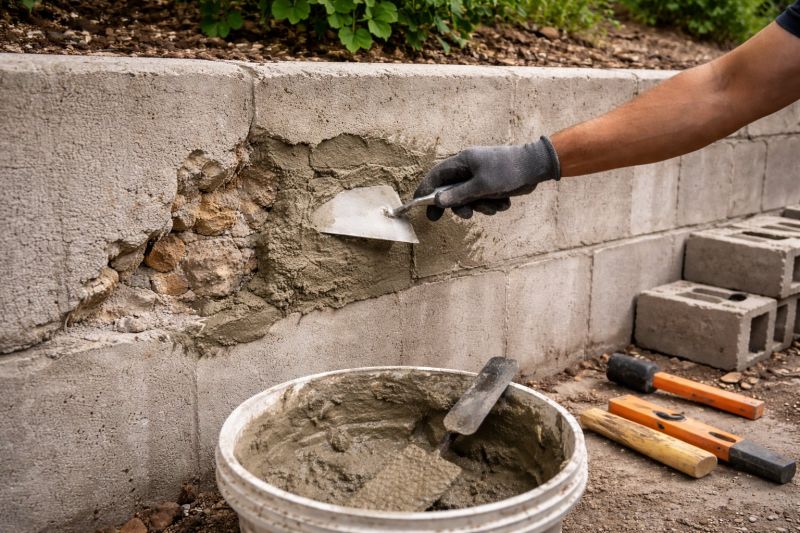 Retaining Wall Repair in Wallingford, CT
