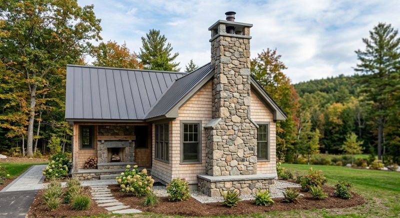 Stone Chimney Installation in Old Lyme, CT