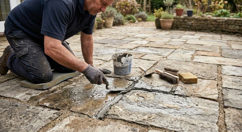 Stone Driveway Repair in Guilford, CT