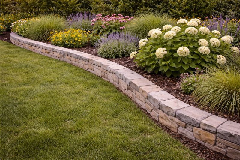 Stone Edging Installation in Guilford, CT