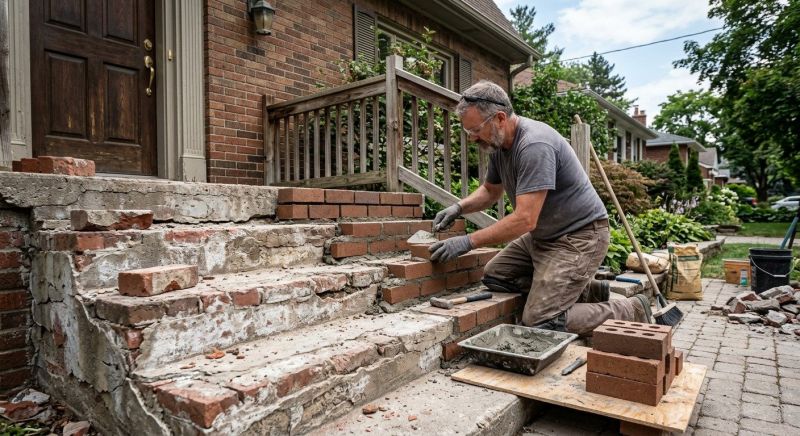 Stonework Repair in Derby, CT