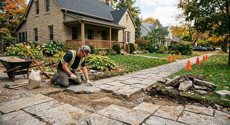 Stonework Repair in Durham, CT