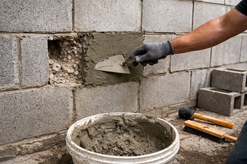 Concrete Block Repair in Middletown, CT